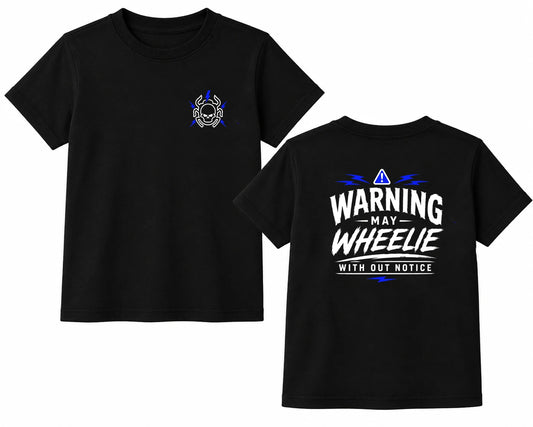 E-Scarab Wheelie Warning Tee