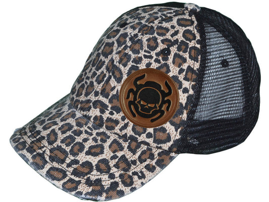 Leopard Luxe Trucker Hat